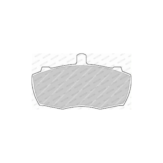 Ferodo Premier Eco Friction Fvr836 Brake Pad Set Not Prepared For Wear Indicator With Accessories