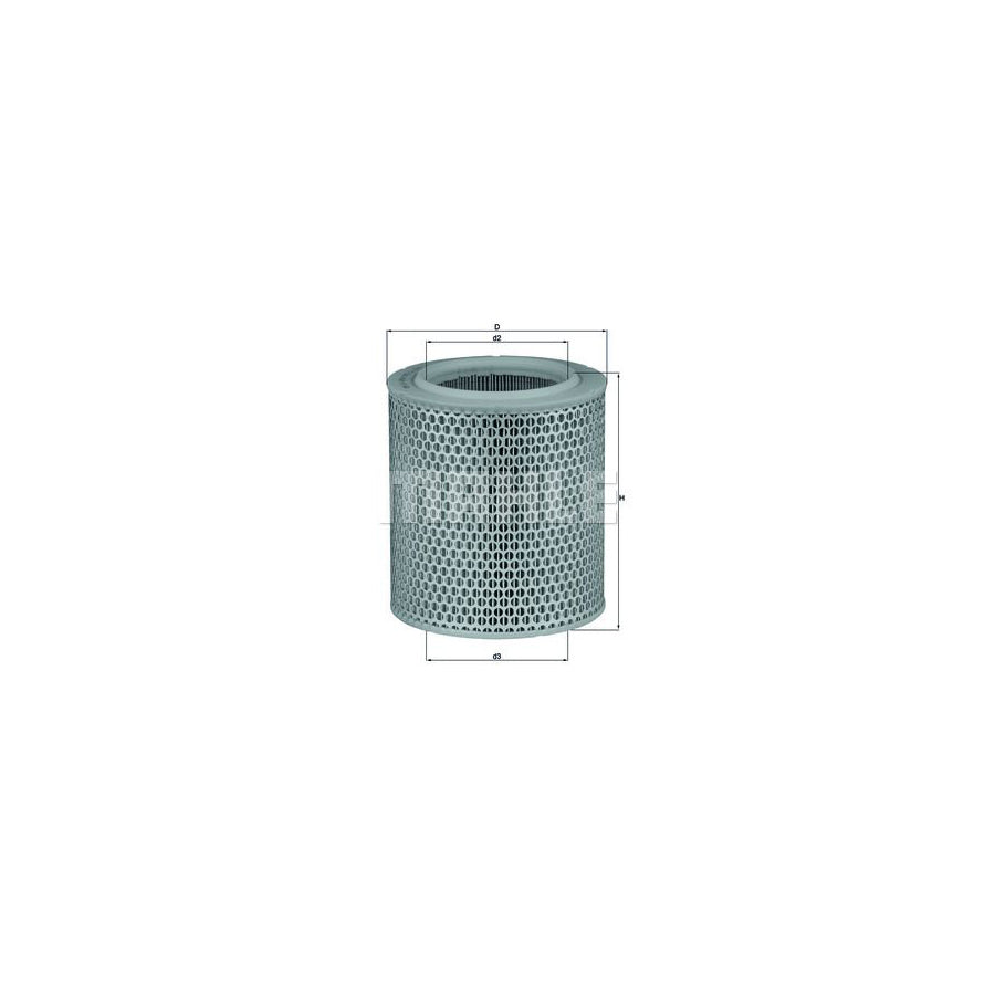MAHLE ORIGINAL LX 478/1 Air Filter Filter Insert