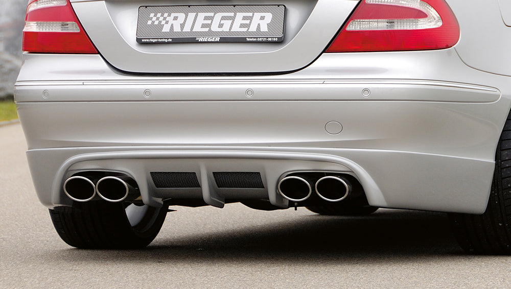 Rieger 00071019 Mercedes-Benz W209 CLK Rear Diffuser