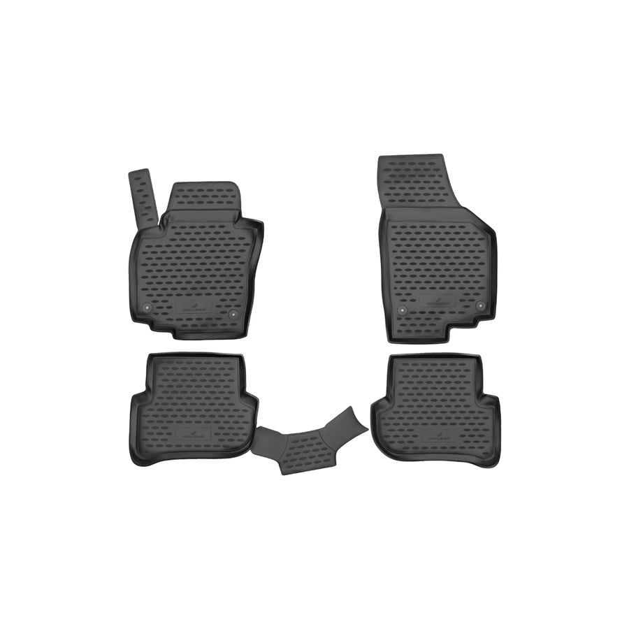 WALSER XTR 75053 Floor mat set Front and Rear