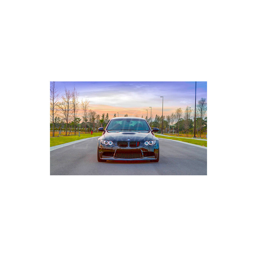 LUX BMW E82 E89 E90 E92 H8 V6 ADJUSTABLE WHITE ANGEL EYES