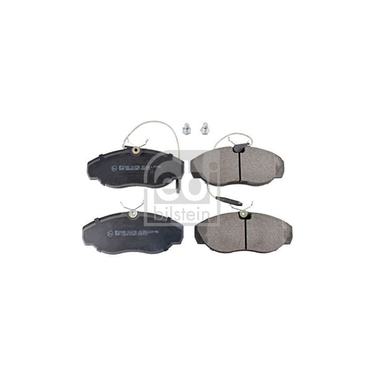 Febi Bilstein 16240 Brake Pad Set Front Axle Incl Wear Warning Contact With Bolts Screws