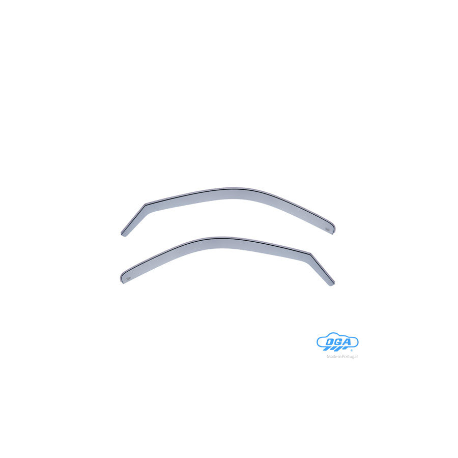 DGA 23023 Wind deflectors for TOYOTA HIACE Arrow direction, Front, outer