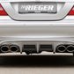 Rieger 00071019 Mercedes-Benz W209 CLK Rear Diffuser for Twin Tailpipe Left & Right