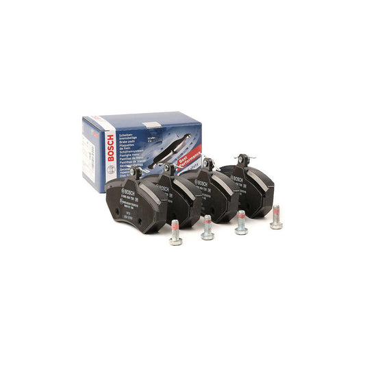 Bosch 0986494726 Brake Pad Set With Anti Squeak Plate With Bolts Screws With Accessories BP514