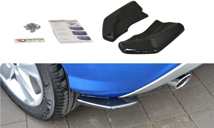 Maxton Design AU-Q2-1-RSD1T Rear Side Splitters Audi Q2 MK1 | Duco Car Parts UK Car Parts