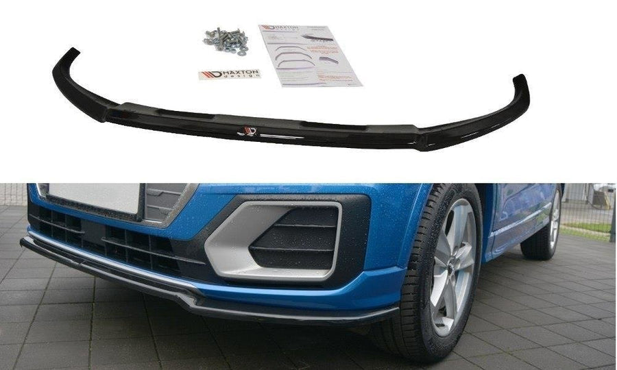 Maxton Design AU-Q2-1-FD1T Front Splitter Audi Q2 MK1 | Duco Car Parts UK Car Parts