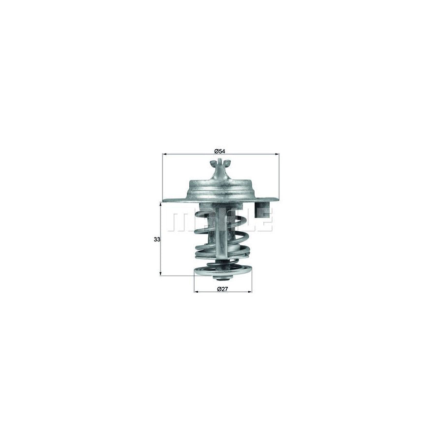 MAHLE ORIGINAL TX 95 83D Engine thermostat Opening Temperature: 83°C, with seal
