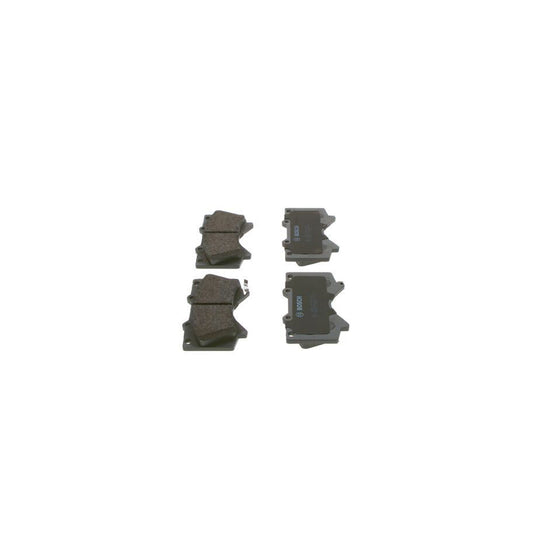 Bosch 0986494449 Brake Pad Set With Acoustic Wear Warning With Anti Squeak Plate With Mounting Manual BP1371