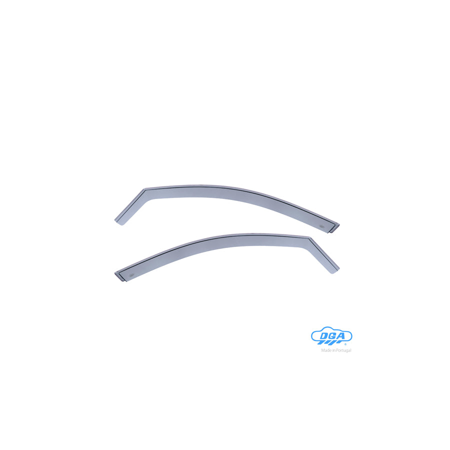 DGA 19038 Wind deflectors for PEUGEOT 308 Arrow direction, Front, inner