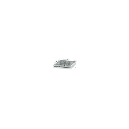 MANN-FILTER WK 614/33 Fuel filter In-Line Filter