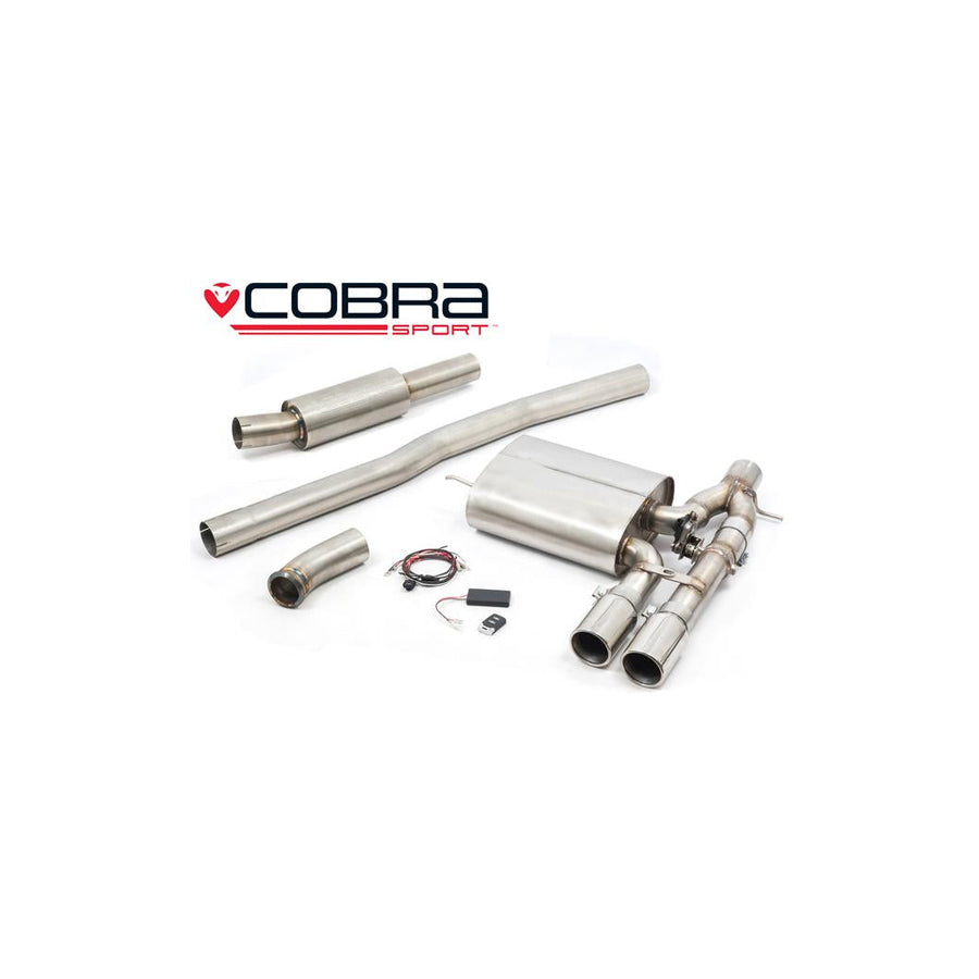 Cobra MINI F56 LCI JCW 3' Valved Cat Back Performance Exhaust