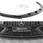 Maxton Design ME-CLA-118-45AMG-FD1T Front Splitter V.1 Mercedes Benz CLA 45 AMG Aero C118 | Duco Car Parts UK Car Parts
