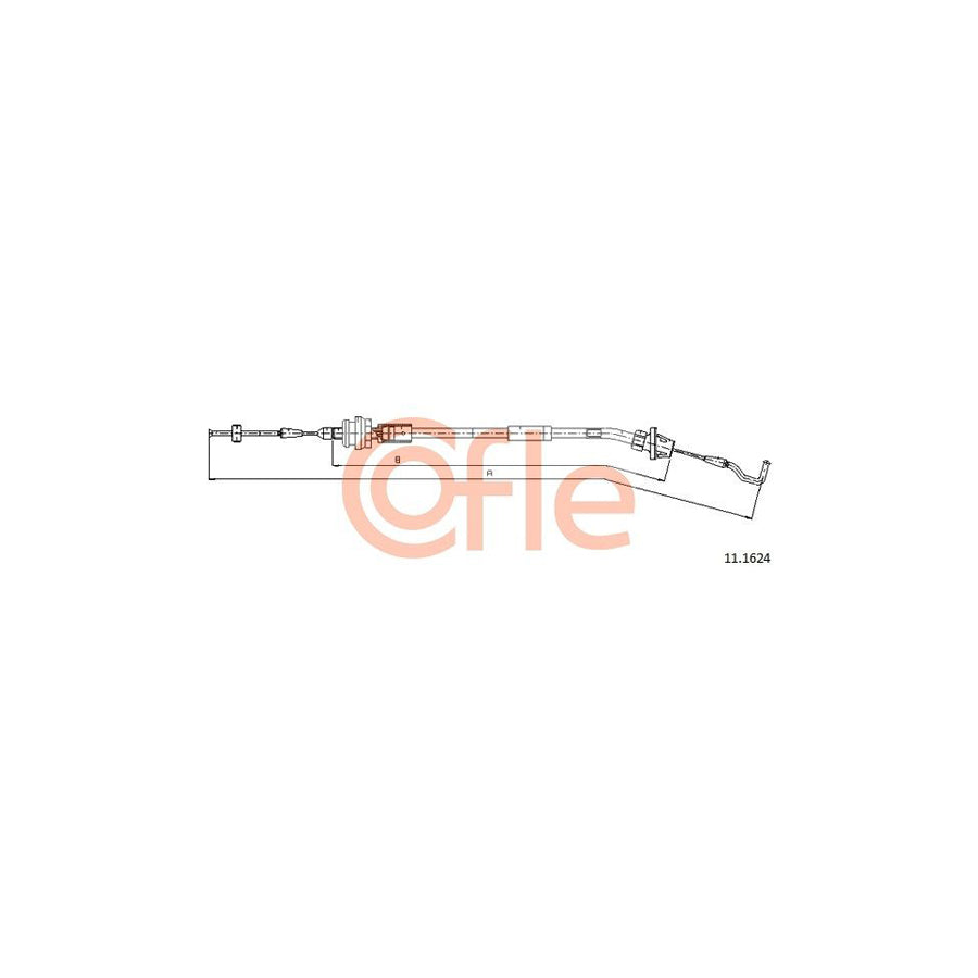 COFLE 11.1624 Throttle Cable for BMW 3 Saloon (E30) | Duco Car Parts UK Car Parts