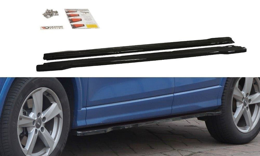 Maxton Design AU-Q2-1-SD1T Side Skirts Diffusers Audi Q2 MK1 | Duco Car Parts UK Car Parts