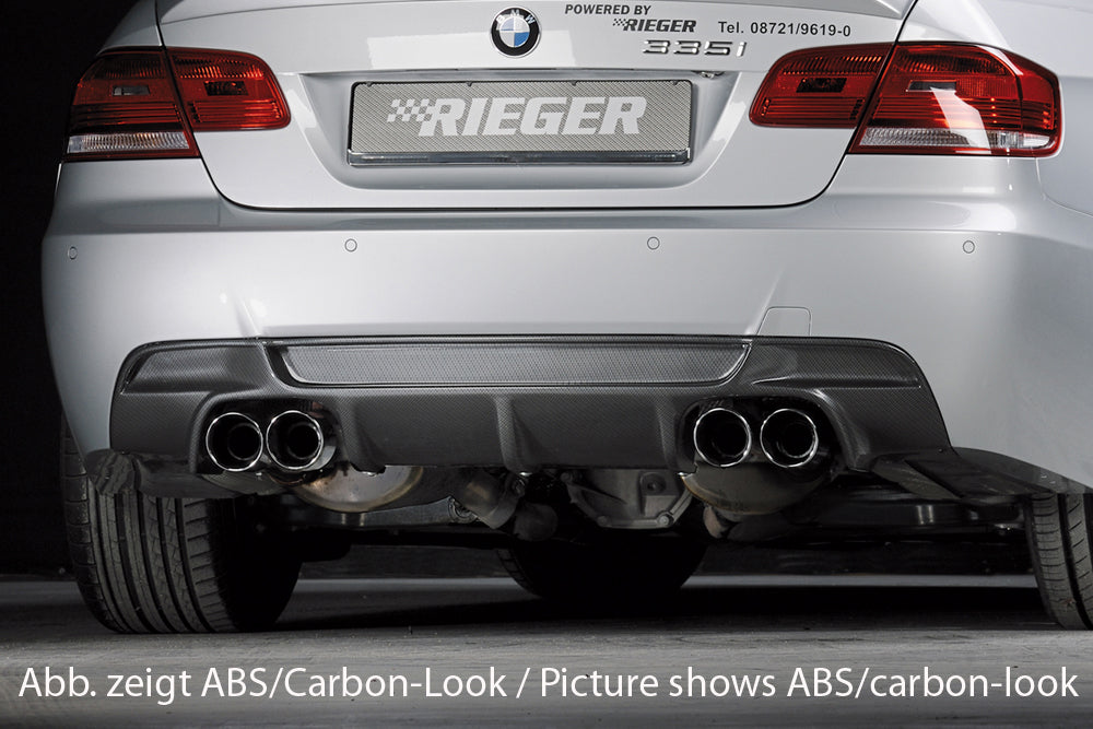 Rieger 00053461 BMW 3 Series E92 E93 Rear Diffuser