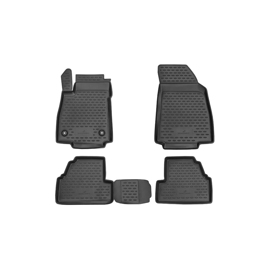 WALSER XTR 75044 Floor mat set Front and Rear