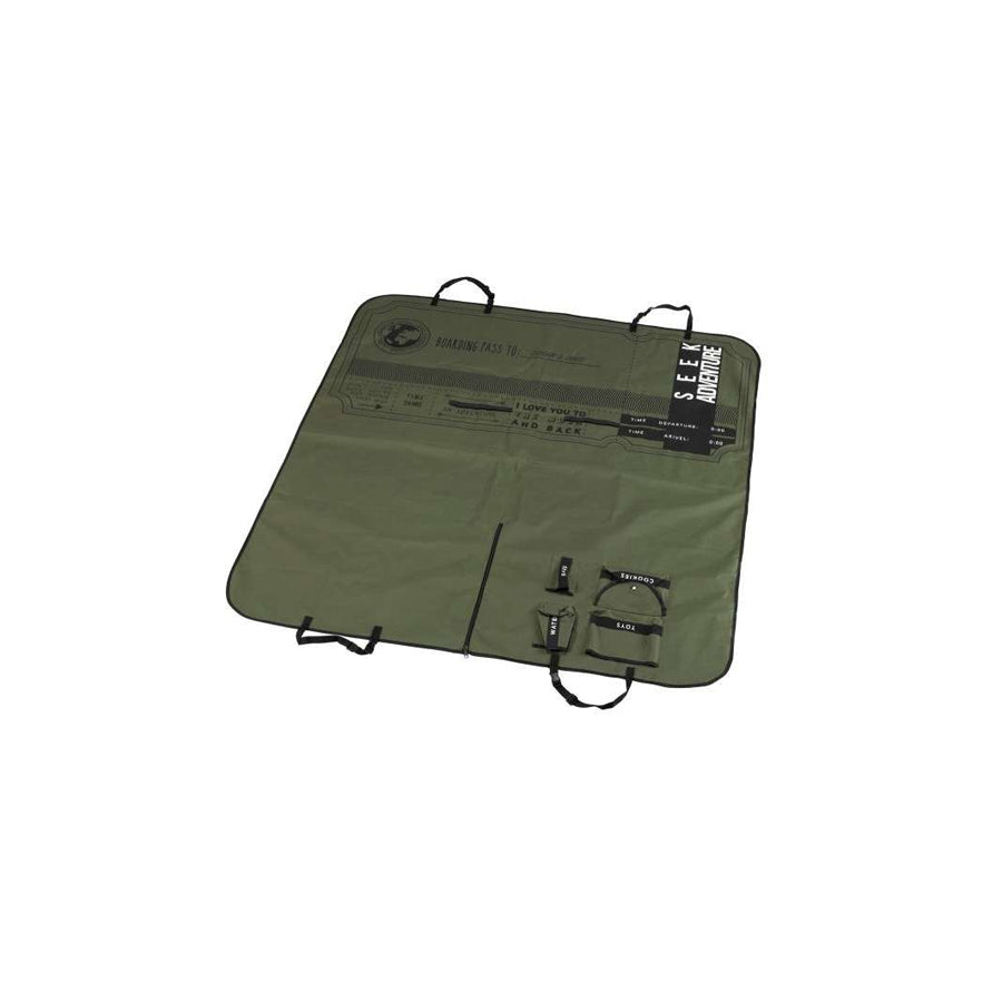 EBI D&D en Route 665-437551 Pet car protector Dark green