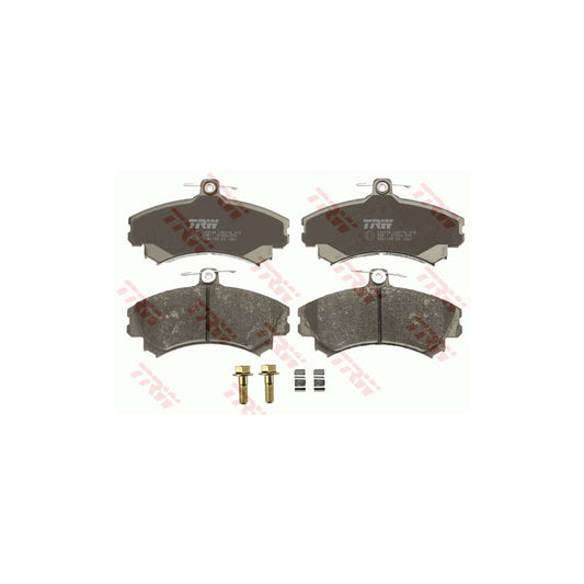 TRW Cotec Gdb1198 Brake Pad Set With Acoustic Wear Warning With Brake Caliper Screws With Accessories