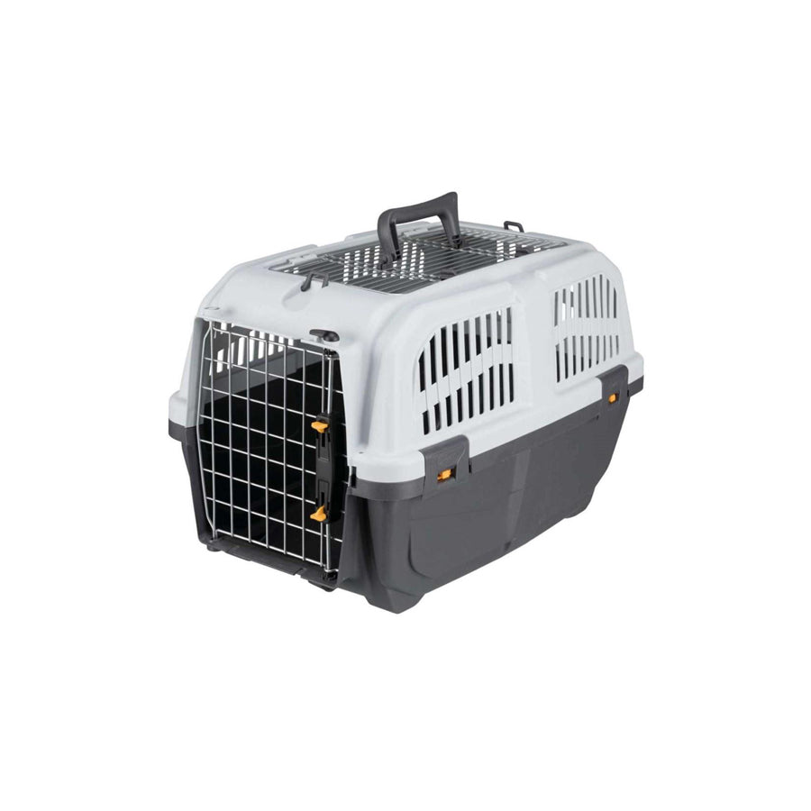 JOLLYPAW 7721810 Dog carrier Metal, Plastic, Size: XS-S , Colour: Dark Grey, Light Grey