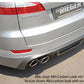 Rieger 00099111 Ford BA7 Mondeo Rear Diffuser for Twin Tailpipe Left & Right - Carbon-Look