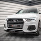 Maxton Design Audi Q3 S-Line 8U (Facelift) Front Splitter V.2