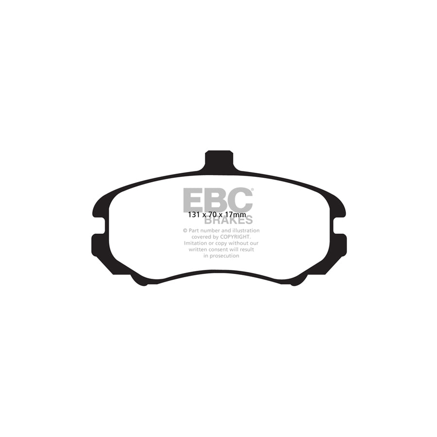 EBC DPX2028 Hyundai Elantra Ultimax Front Brake Pads - Sumitomo Caliper 2 | Duco Car Parts UK Car Parts