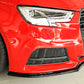 Rieger 00088162 Audi 8V Front Splitter (A3 & S3) - Glossy Black