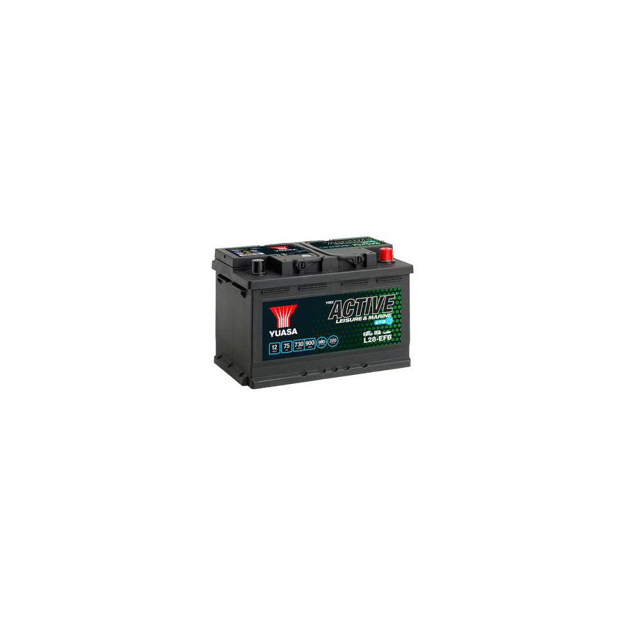 Yuasa L28-EFB Leisure Battery 12V 75Ah