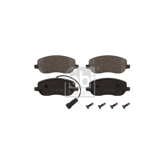 Febi Bilstein 16854 Brake Pad Set For Fiat Croma Front Axle Incl Wear Warning Contact With Bolts Screws