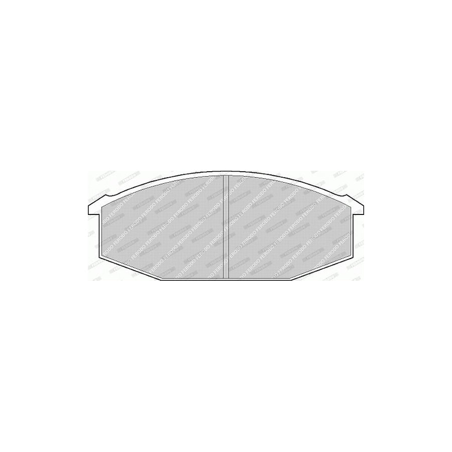 Ferodo Sl Fsl929 Brake Pad Set Not Prepared For Wear Indicator