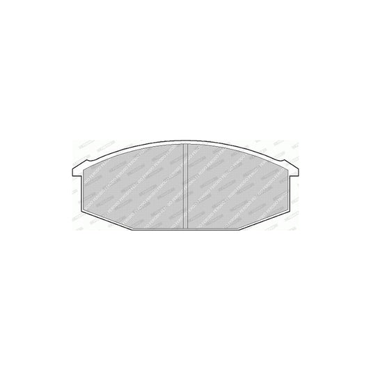 Ferodo Sl Fsl929 Brake Pad Set Not Prepared For Wear Indicator