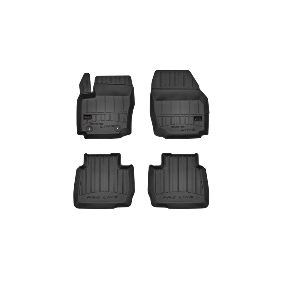 FROGUM 3D407473 Floor mat set for FORD MONDEO Elastomer, Front and Rear, Quantity: 4, Black