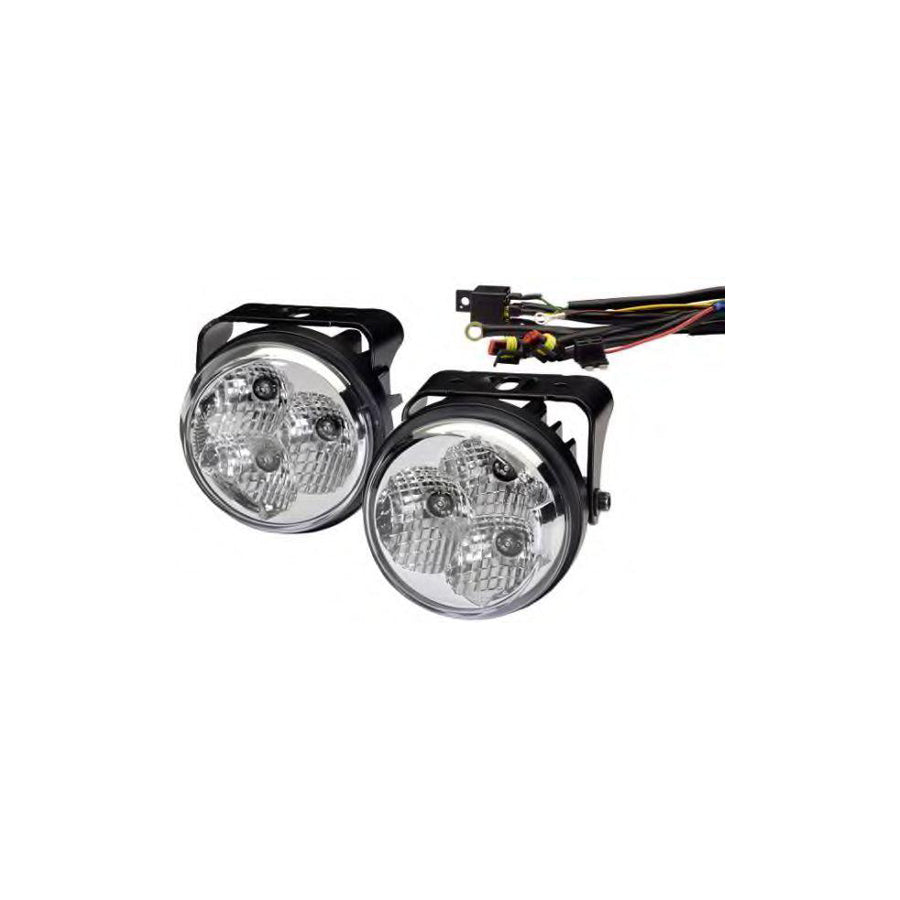 HELLA 2PT 009 599-801 Daytime running lights kit 12, 24V, Left, Right, LED