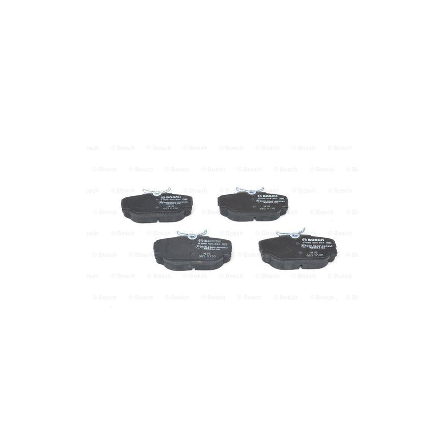 Bosch 0986424564 Brake Pad Set With Anti Squeak Plate BP311