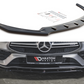 Maxton Design ME-CLA-118-35AMG-FD2T Front Splitter V.2 Mercedes Benz CLA35 AMG Aero C118 | Duco Car Parts UK Car Parts