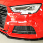 Rieger 00088162 Audi 8V Front Splitter (A3 & S3) - Glossy Black