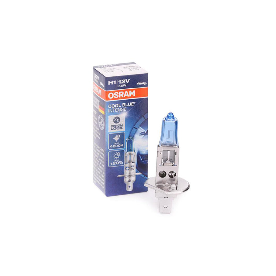 OSRAM COOL BLUE INTENSE 64150CBI Bulb, spotlight H1 12V 55W P14,5s 4200K Halogen
