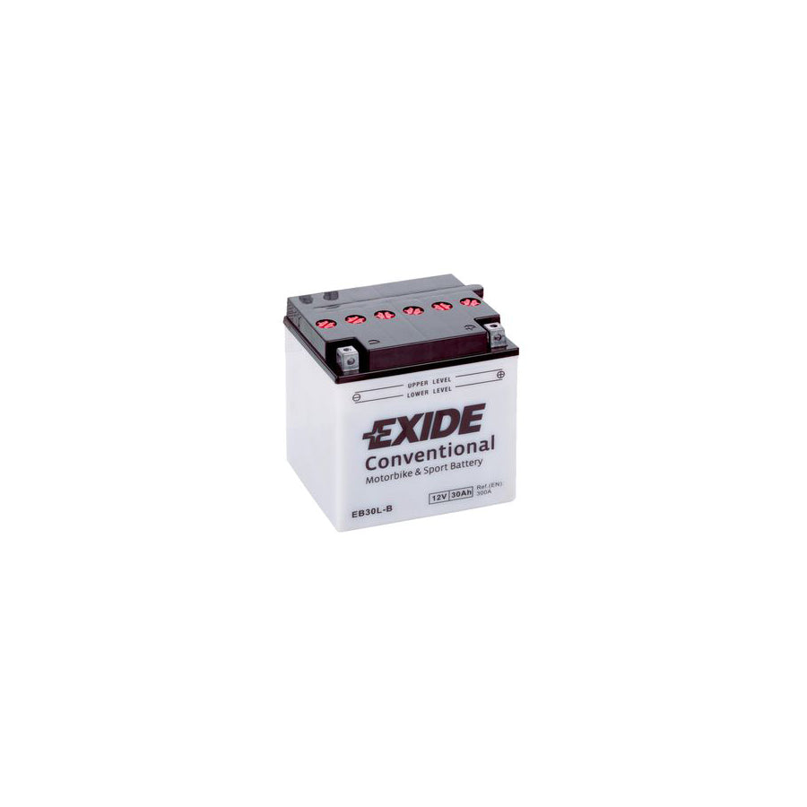 Exide EB30L-B 12V Conventional Motorcycle Battery | Duco Car Parts UK Car Parts