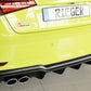 Rieger 00056821 Audi 8V S3 Rear Diffuser for Original Twin Tailpipe Left & Right -  Matte Black