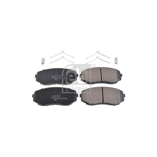 Febi Bilstein 170903 Brake Pad Set For Mitsubishi Eclipse Cross Gk_ Front Axle With Acoustic Wear Warning With Attachment Material