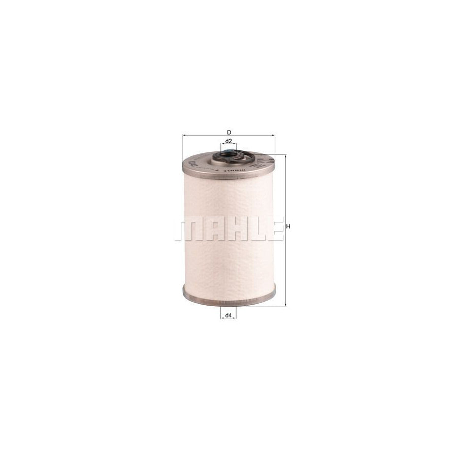 MAHLE ORIGINAL KX 43 Fuel filter Filter Insert