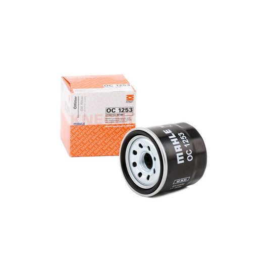 MAHLE ORIGINAL OC 1253 Oil Filter Spin-on Filter, with one anti-return valve