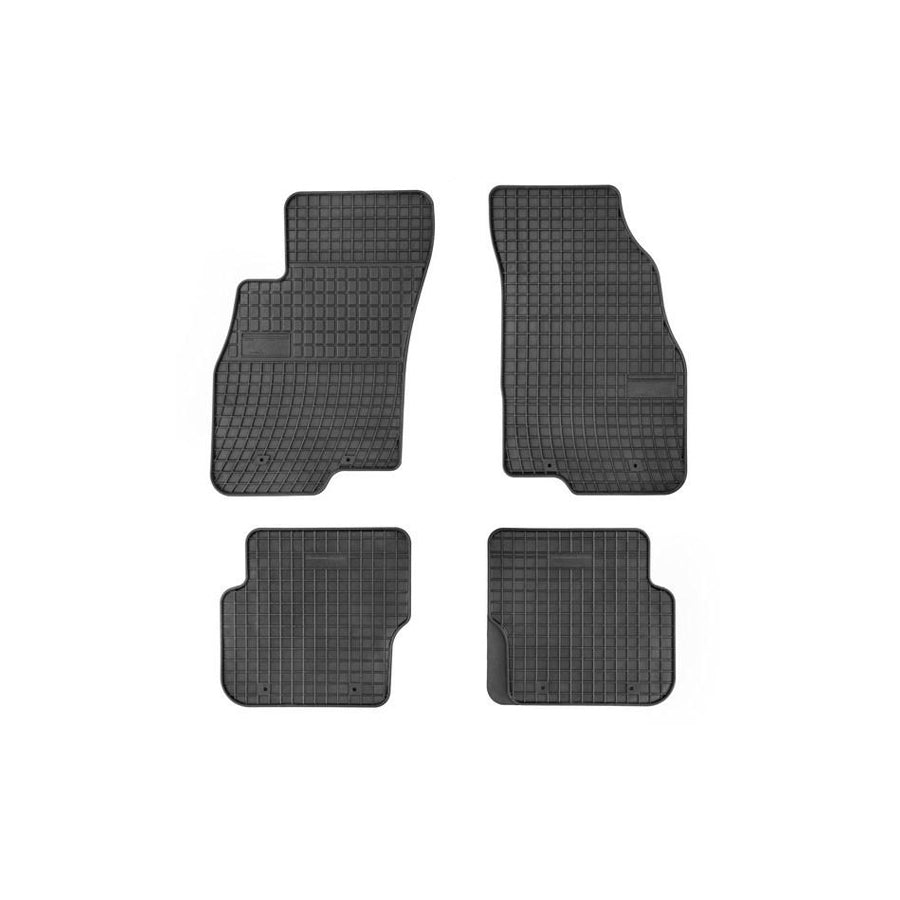 FROGUM Tailored 542964 Floor mat set Elastomer, Front and Rear, Quantity: 4, Black, (LHD)