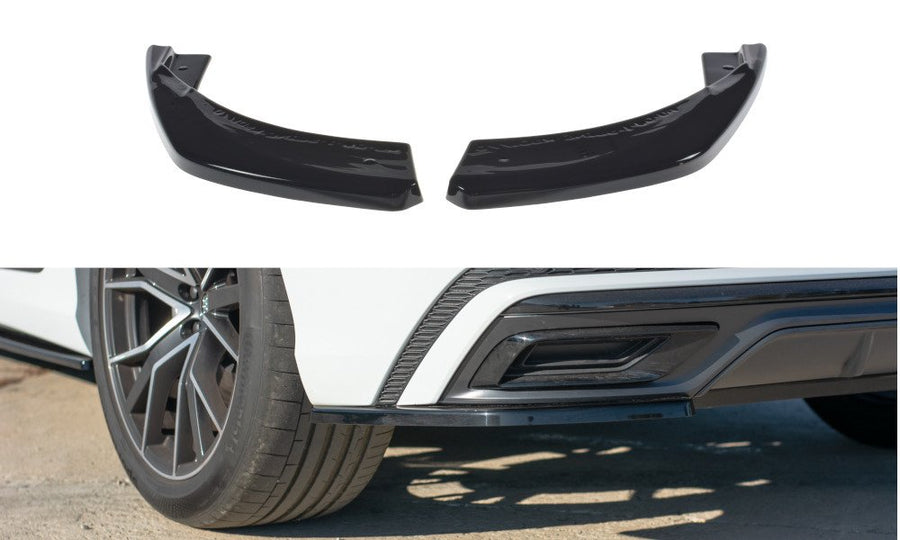 Maxton Design AU-Q8-1-SLINE-RSD1T Rear Side Splitters Audi Q8 S-Line | Duco Car Parts UK Car Parts