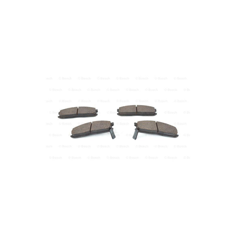 Bosch 0986460020 Brake Pad Set With Acoustic Wear Warning BP490