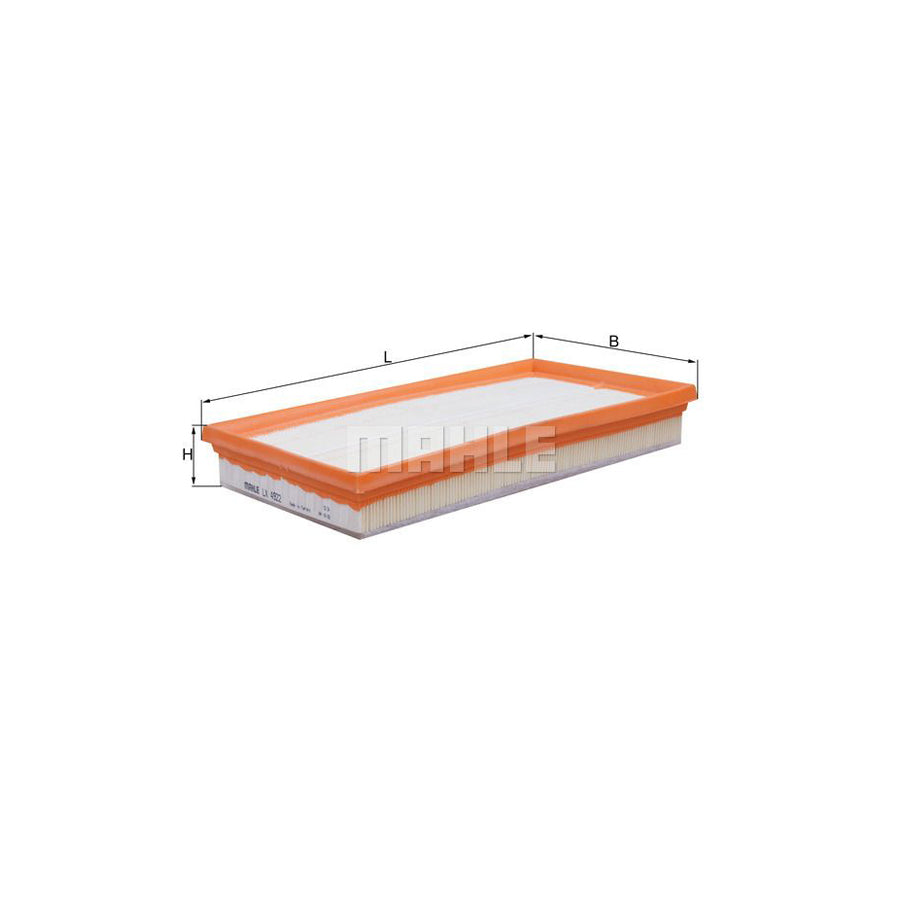MAHLE ORIGINAL LX 4922 Air Filter Filter Insert