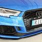 Rieger 00088161 Audi 8V RS3 Front Splitter - Glossy Black