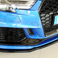 Rieger 00088161 Audi 8V RS3 Front Splitter - Glossy Black