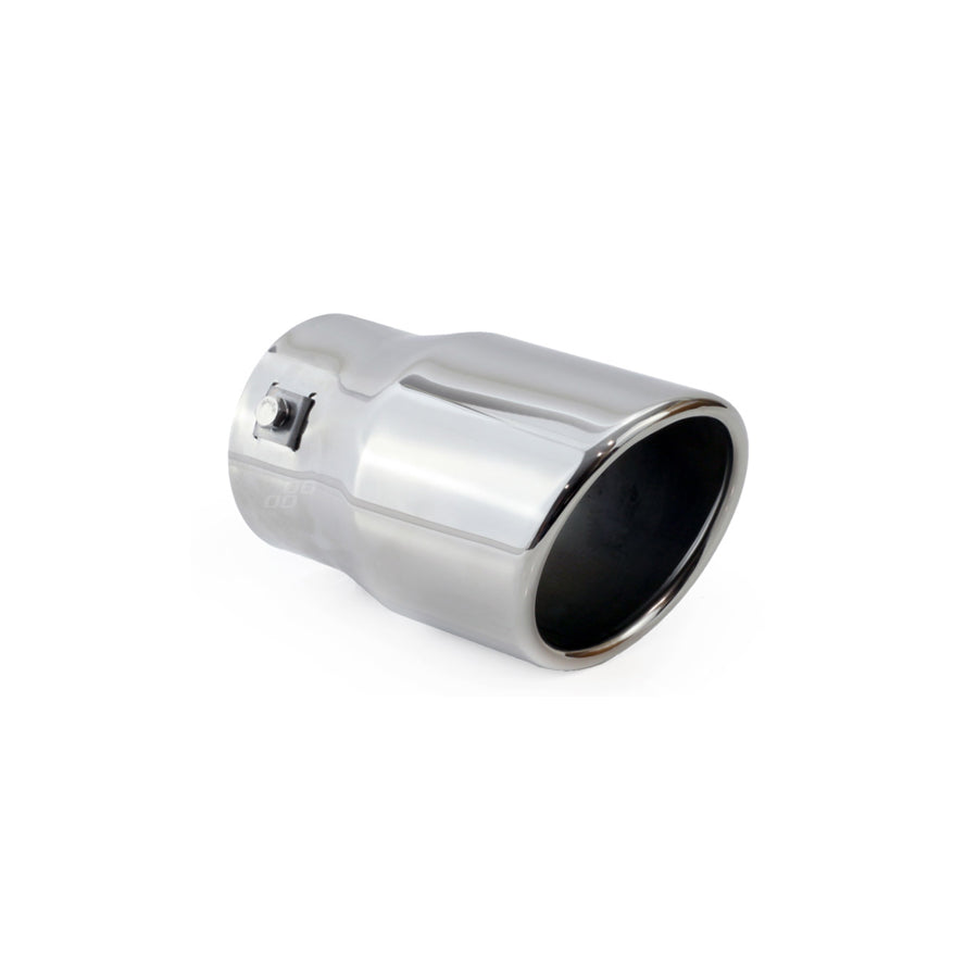 AMiO MT 007 01307 Exhaust tip 90 mm, round, Stainless Steel, 150mm, 78mm